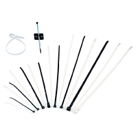 Cable tie 4,8x380mm black FS 380 CW-C (quantity: 100)