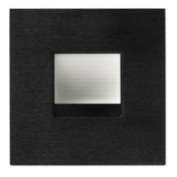 LED-Wandeinbauleuchte LB23 EDOS 1,5W 80lm 3000K 100� schwarz quadr