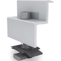 Module end clamps M EC SET silver 42-44 StS 1005291