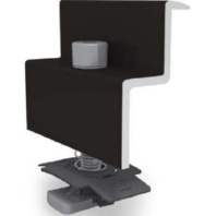 Module end clamps P EC SET black 42-44 StS 1005295