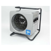 Mobile electric air heater 6kW 400V, 69811537 - Promotional item