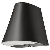 LED-Wandleuchte Spike 1100 schwarz, 614910 - Aktionsartikel