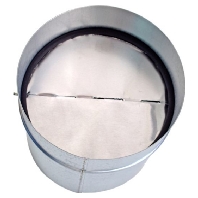 Slide valve, round air duct RKL 160