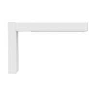 Wandausleger silber