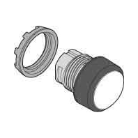 Push button actuator black IP66 MP1-7206