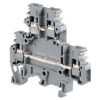 Feed-through terminal block 6mm 32A M 4/6 D2.1 gr