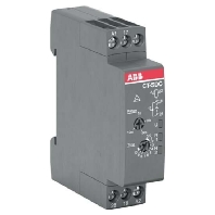 Timer relay 0,05...600s AC 24...240V CT-SDC.22