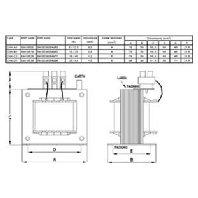 Ausgangsdrossel f�r ACS55-355, IP20 68418534