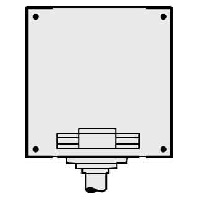 Cable entry cabinet 4-poles GAG 12