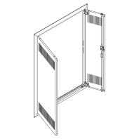 Blendrahmen + Tr fr UP-VT,3x7-reihig GBRU37TL