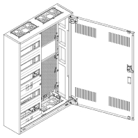 Wall mounted distribution board MK25RM