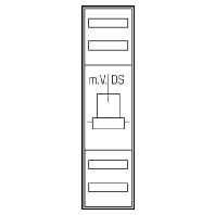 Equipped meter cabinet IP43 S17BB50XN