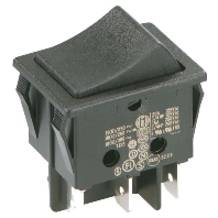 EB-Wippenschalter sw,16(8)A250V 2p. 924.109