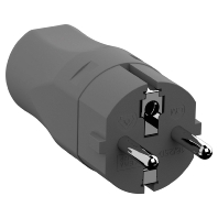 Protective contact (SCHUKO)Plug White 960.201