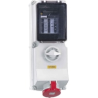 CEE-Steckdose 63A,5p,400V,6H,IP44 17558