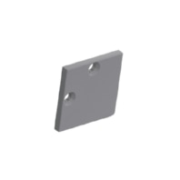 End cap for luminaires