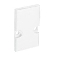 End cap for luminaires