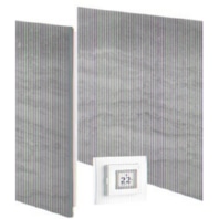 Infrarot Panel Keramik Set, DTB 2R IRC 400 A Set