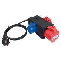 Prfadapter CEE 3-fach 044147