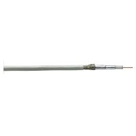 Coaxial cable 75Ohm white TELASS3000 PVC SP100
