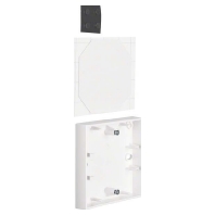 Surface mounted housing 1-gang white 10079909