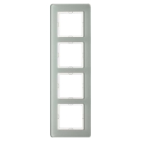 Frame 4-gang white 10146079