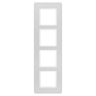 Frame 4-gang aluminium 10146184