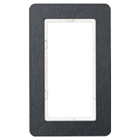 Frame 1-gang black 13096030