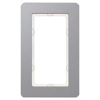 Frame 1-gang aluminium 13096074