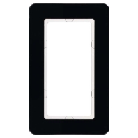 Frame 1-gang black 13096076