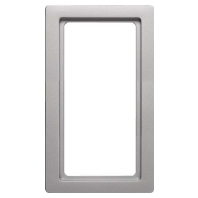 Frame 1-gang aluminium 13096084