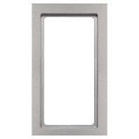 Frame 1-gang aluminium 13096094