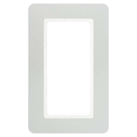 Frame 1-gang aluminium 13096184