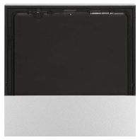 EIB, KNX cover plate for switch aluminium, 80960183