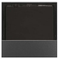 EIB, KNX cover plate for switch anthracite, 80960185
