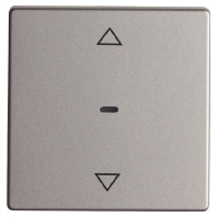 KNX-Funk Jalousie-Taste alu samt lackiert 85245224