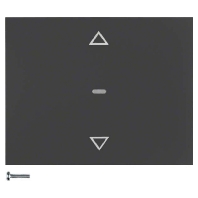 KNX-Funk Jalousie-Taste anthrazit matt 85245275