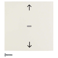 KNX-Funk Jalousie-Taste wei� gl�nzend 85245282