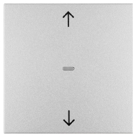 KNX-Funk Jalousie-Taste alu matt 85245283