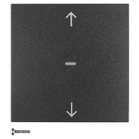 KNX-Funk Jalousie-Taste anthrazit matt 85245285