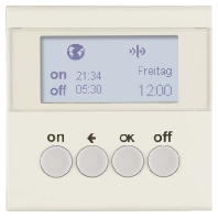 KNX-Funk Zeitschaltuhr wei glnzend 85745282