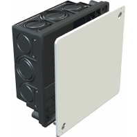 Flush mounted mounted box 80x80mm UV 80 K