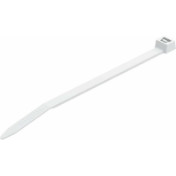 Cable tie 4,8x120mm white 565 4.8x120 WS