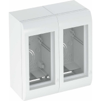 Socket outlet (receptacle) white WG-AK RW