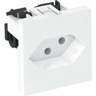 Socket outlet (receptacle) white SKS-CH0 RW1