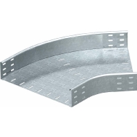 Bogen 45 Grad horizontal runde Bauform 85x500 RB 45 850 FT