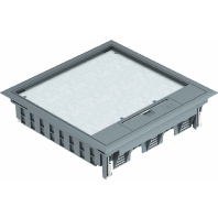 Installation box for underfloor duct GES9-3B U 7011