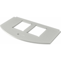 Cover plate for installation units MP R2 2C