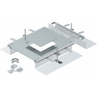 Underfloor duct flush open 400mm OKA-G A 40140 4