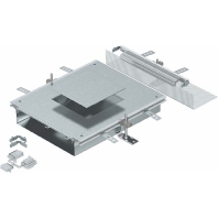 Underfloor duct flush open 400mm OKA-W A 10050 4